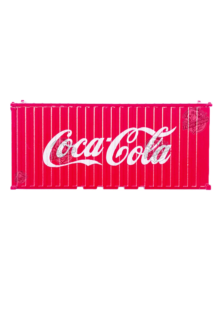 EXCLUSIVES You & Car First Container Coca Cola - Red (Scale 1:64)
