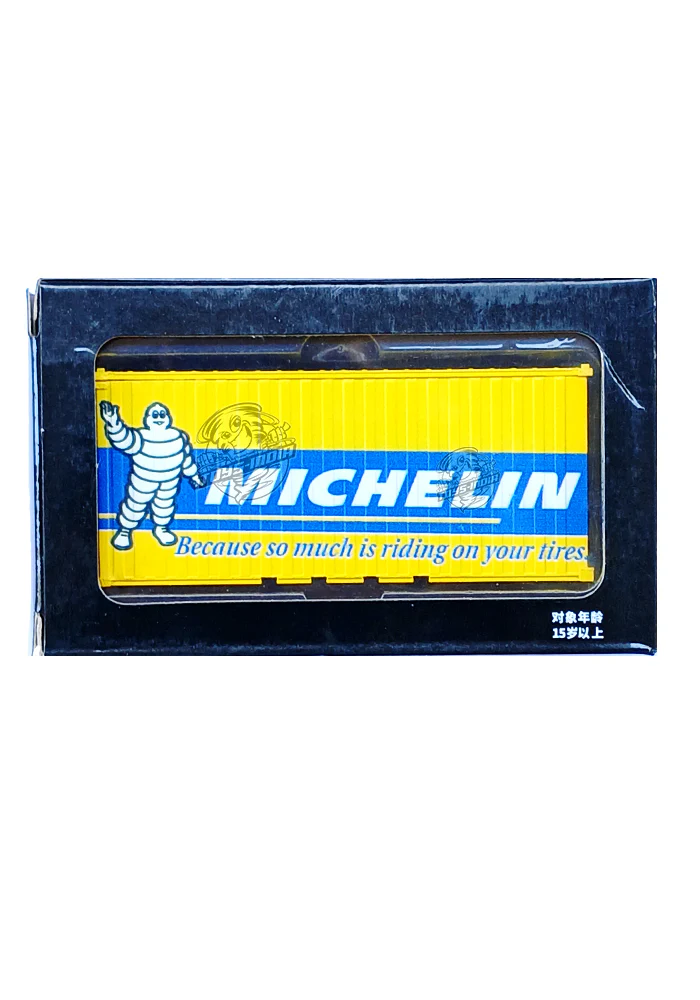 EXCLUSIVES You & Car First Container Michelin - Yellow / Blue (Scale 1:64) - Image 4