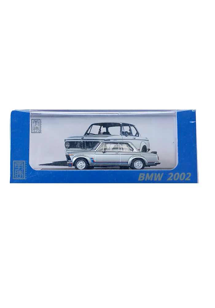 EXCLUSIVES Yungshing BMW 2002 - Silver (Scale 1:64)