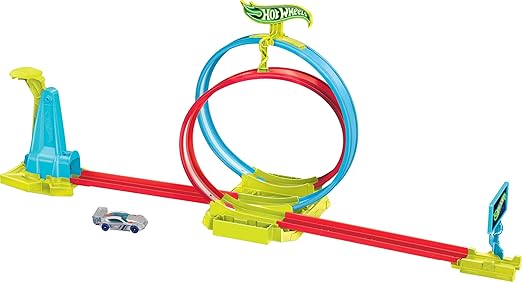 INDIAN Hot Wheels Tracks Neon Speeders (Car Included) - 2025 Model - Image 4