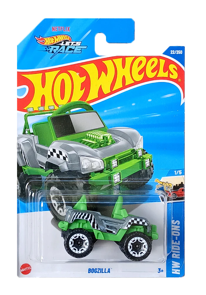 INDIAN CARD Hot Wheels Bogzilla - Green / Grey - 2025 Card
