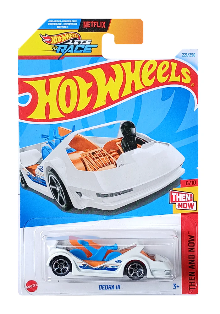 INDIAN CARD Hot Wheels Deora III - White - 2024 Card