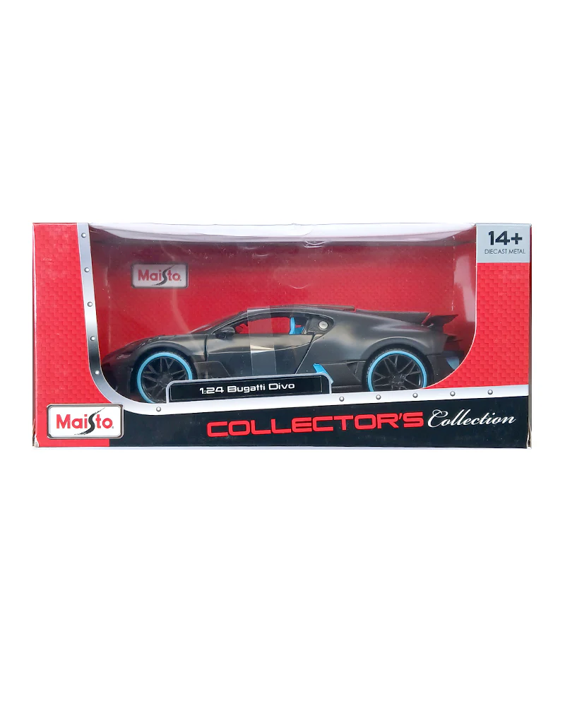 Maisto Collectors Collection Bugatti Divo - Grey / Blue - 2024 (1:24 Scale)