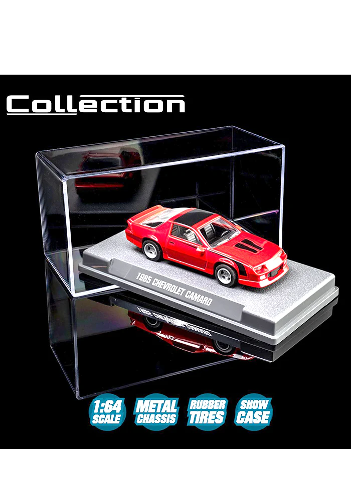 Majorette Collection Metal 1985 Chevrolet Camaro - Red - 2025 Card - Image 3