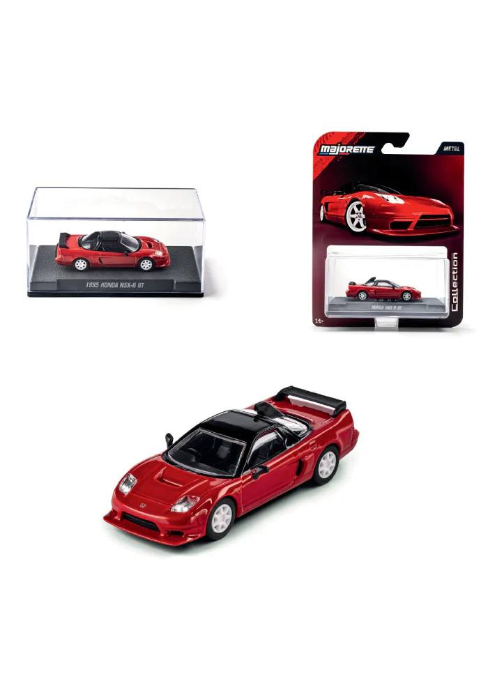 Majorette Collection Metal 1995 Honda NSX-R GT - Red - 2025 Card - Image 4
