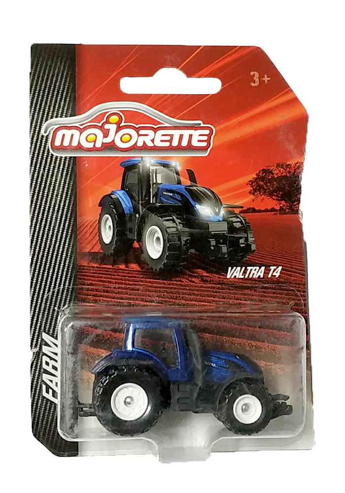 Majorette Farm Valtra T4 - Blue / Black - 2022 Card