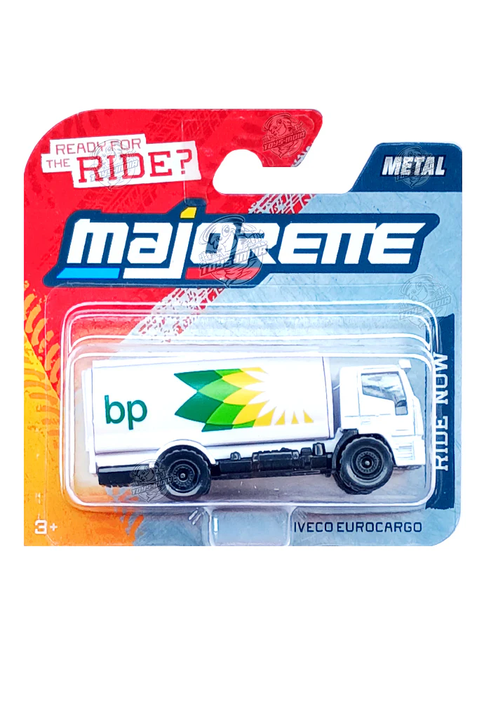 Majorette Ride Now Cars IVECO BP EuroCargo - White - 2025 Card