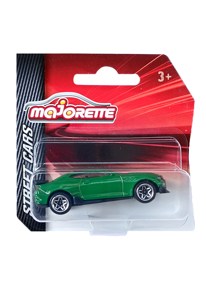 Majorette Street Cars Chevrolet Camaro - Green - 2025 Card