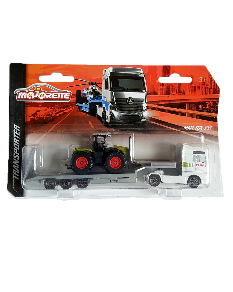 Majorette Transporter MAN TGX XXL - White - 2022 Card