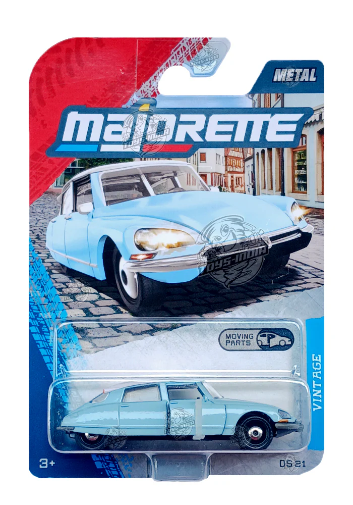 Majorette Vintage DS 21 - Blue - 2025 Card (Moving Parts)