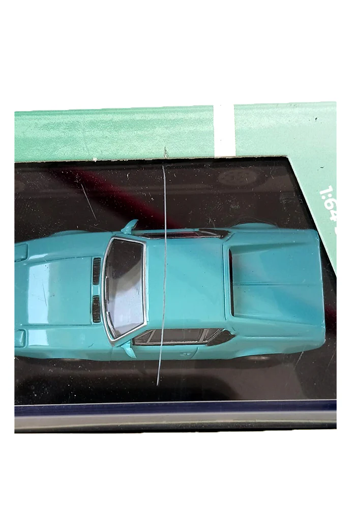 Para64 1972 De Tomaso Pantera - Teal (Slight Crack on Box) (1:64 Scale) - Image 2
