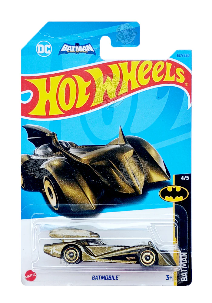 PRE OWNED INDIAN CARD Hot Wheels Batmobile - Green - 2023 Card