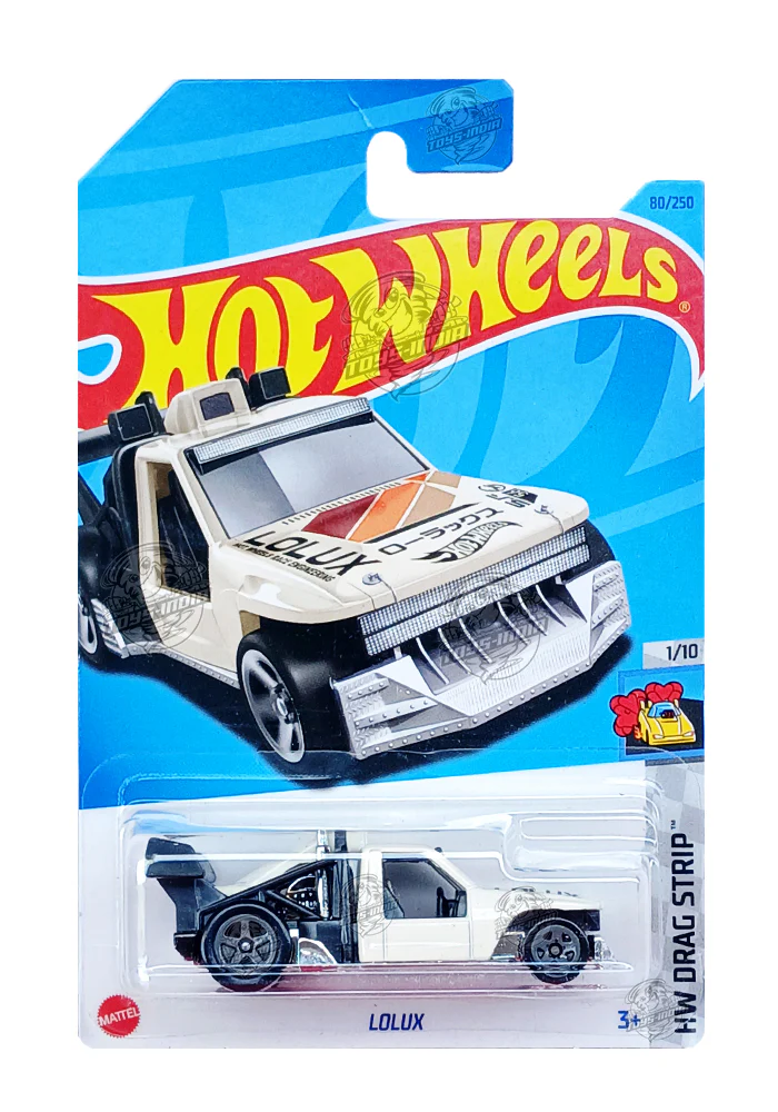PRE OWNED INDIAN CARD Hot Wheels Lolux - White - 2023 Card