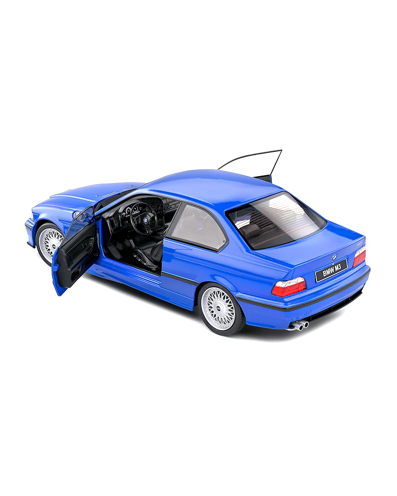 Solido BMW E36 M3 Coupe - Blue - 2024 (Scale 1:18) - Image 3