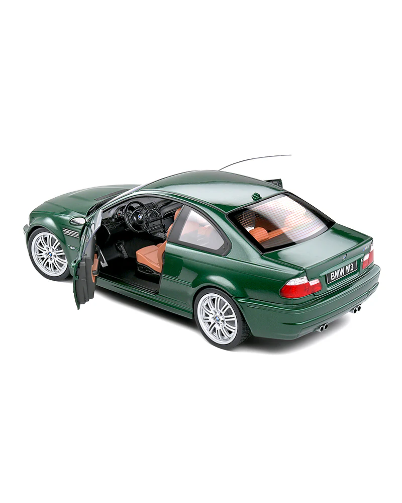Solido BMW E46 M3 Coupe - Green - 2024 (Scale 1:18) - Image 3