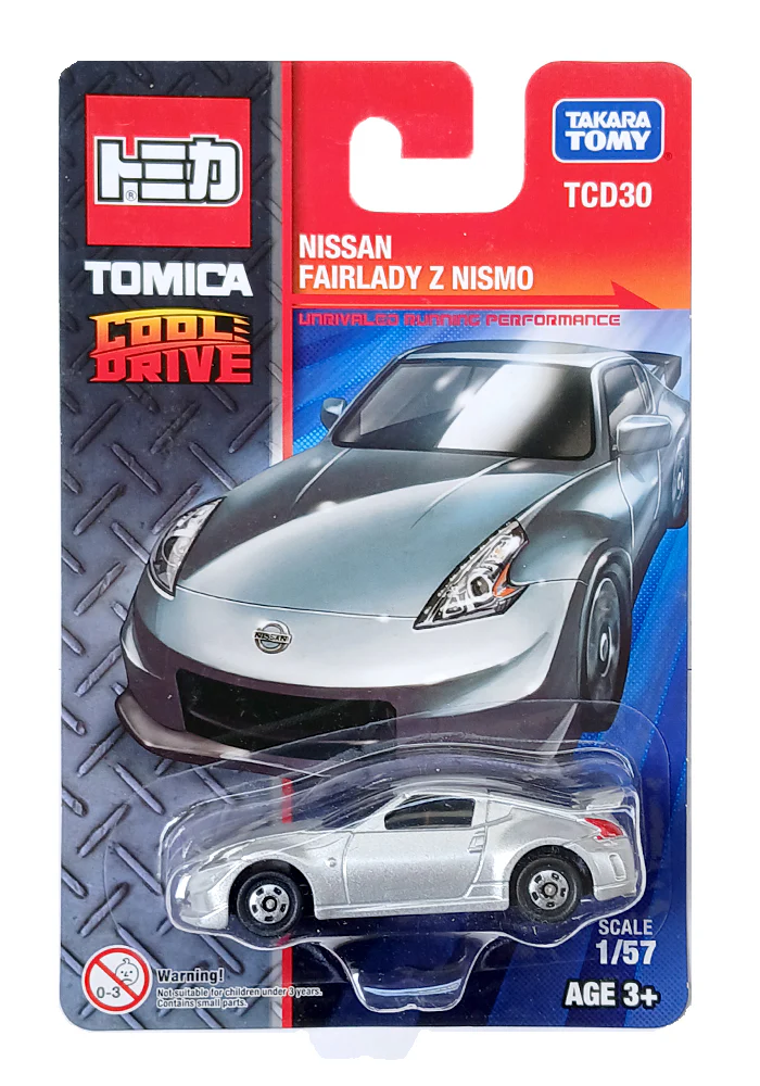 Takara Tomy Cool Drive Nissan Fairlady Z Nismo - Silver (1:57 Scale)